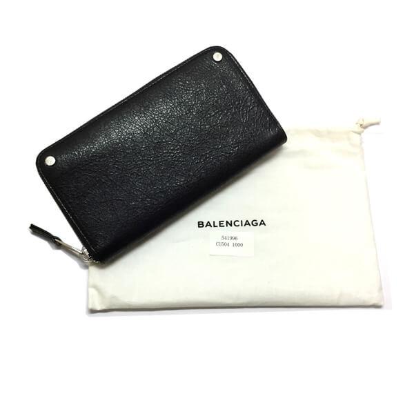 バレンシアガコピー BALENCIAGA 長財布 541996_CU504_1000 ブラック（新品）